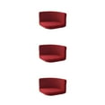 thumbnail image 2 of kurtrusly Trilateral Chair Covers Wide Application And Strong Elastic Chair Protection Made Easy Polyester Cover Chairs Decoration Wine red 3Set, 2 of 6