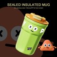thumbnail image 3 of Taza de café de 400 ml, botella de agua de acero inoxidable, versátil, a prueba de fugas para niños y niñas JShteea El nuevo, 3 of 9
