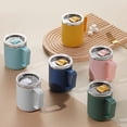 thumbnail image 5 of High-Capacity 450ml Insulated Coffee Mug - Versatile 304 Stainless Steel, Double-Walled, Shatterproof, and Wide-Mouth perfect for Office, Outdoor, and Travel Convenience, 5 of 19