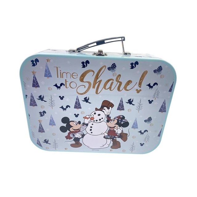 Canister Disney Lonchera Mickey Azul 27.5x22x6.3 cm