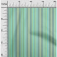 thumbnail image 1 of oneOone Viscose Jersey Fabric Multicolor Stripe Printed Craft Fabric BTY 60 Inch Wide, 1 of 1
