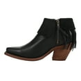 thumbnail image 2 of Justin Boots Womens Hope Fringe Snip Toe Cowboy  Ankle Boots, 2 of 2