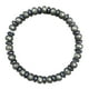 thumbnail image 2 of Positivo para la suerte unisex de latón y Ironstone elástico de cuentas pulsera para hombres mujeres desgaste diario estilo boho, 2 of 5