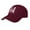 crimson, variant on 250th Anniversary 250 Years Americans 1776 4th of July Patriotic Sandwich Brim Hat, Cycling Cap, Polyester, Fits 22-23" Head - crimson