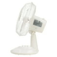 thumbnail image 2 of Brentwood Kool Zone 9" Oscillating Desk 2-Speed Fan, White, 2 of 9