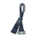 thumbnail image 1 of Cable de Extensión M.2 A Oculink 4i para Escritorio, Adaptador M2 Mkey NVME A SFF8611, PCIe 4.0 X4 Gen4, Chapado en Plata, 20 cm, 1 of 10