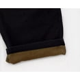 thumbnail image 4 of CAT Caterpillar Men's Fleece Lined Canvas Work Pants Straight Leg in Black, Size 32x32, 4 of 5