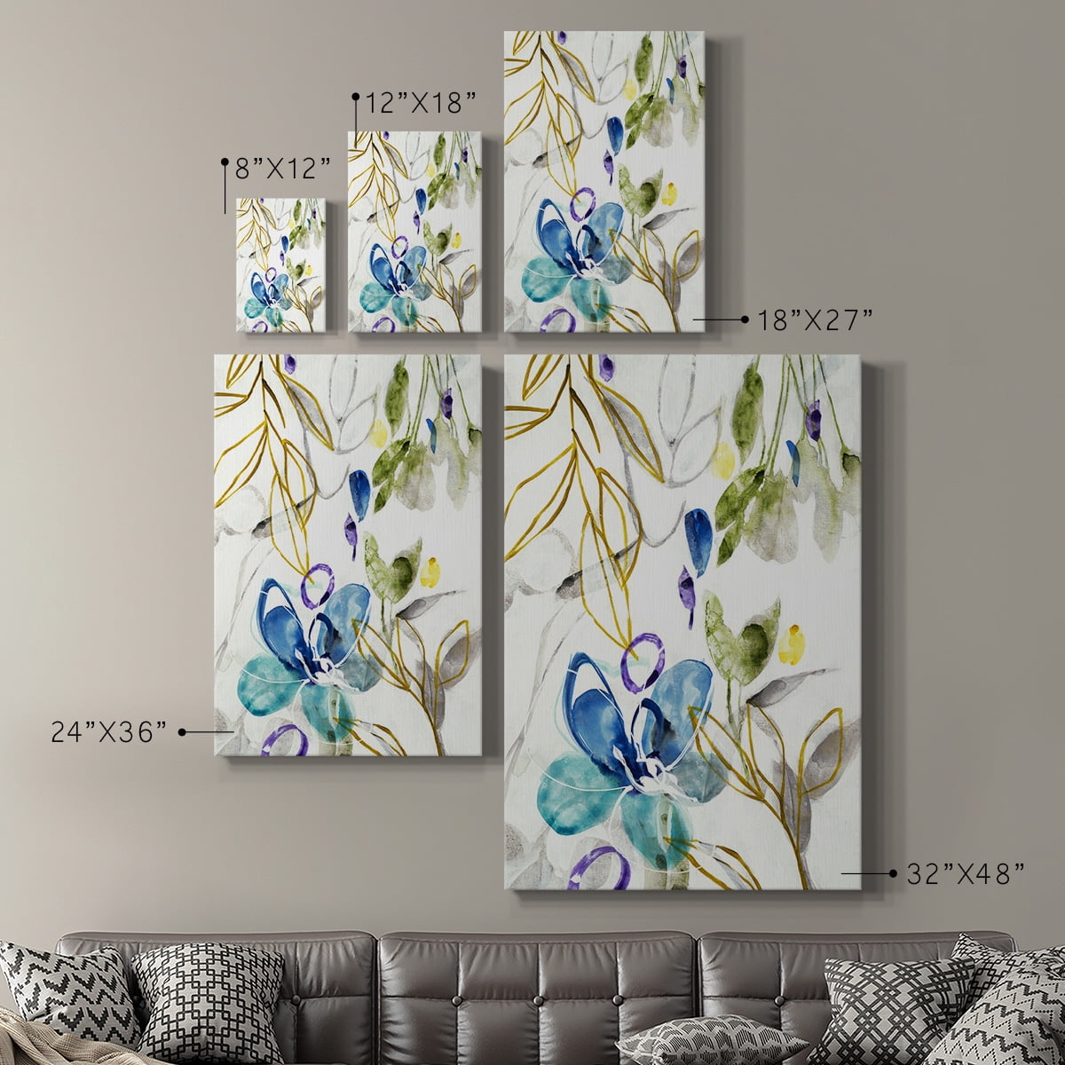 On A Whim I Premium Gallery Wrapped Canvas - Ready to Hang