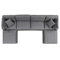thumbnail image 2 of Commix 6-Piece Sunbrella Outdoor Patio Sectional Sofa, 2 of 12