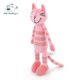 thumbnail image 4 of Peluche de peluche MR ViviCare, 13 cm, rosa, con forma de gato abrazable, 4 of 8