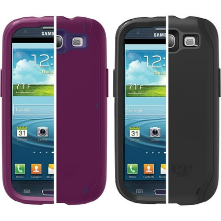 Otterbox Prefix Samsung Galaxy S III, Carbon and Burst, 2-Pack