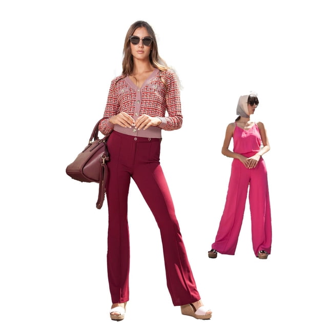 PANTALÓN LIDENA rojo 26