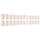 thumbnail image 4 of 24pcs Short Square Glossy Artificial Nail Creative False Nail Fashionable Press on Nail Manicure Nail Art For Everyday, 4 of 4
