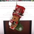 thumbnail image 5 of SLYNSHome Clearance Christmas Stockings,16Inch Classic Large Reindeer Stockings Xmas Character Ornaments Hanging Candy Gifts Stocking Bag for Family Holiday Christmas Party Decorations (Elk), 5 of 7