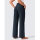 thumbnail image 2 of Pantalones CRZ YOGA Butterlift Pierna Ancha con Bolsillos Azul Marino XX-S, 2 of 5