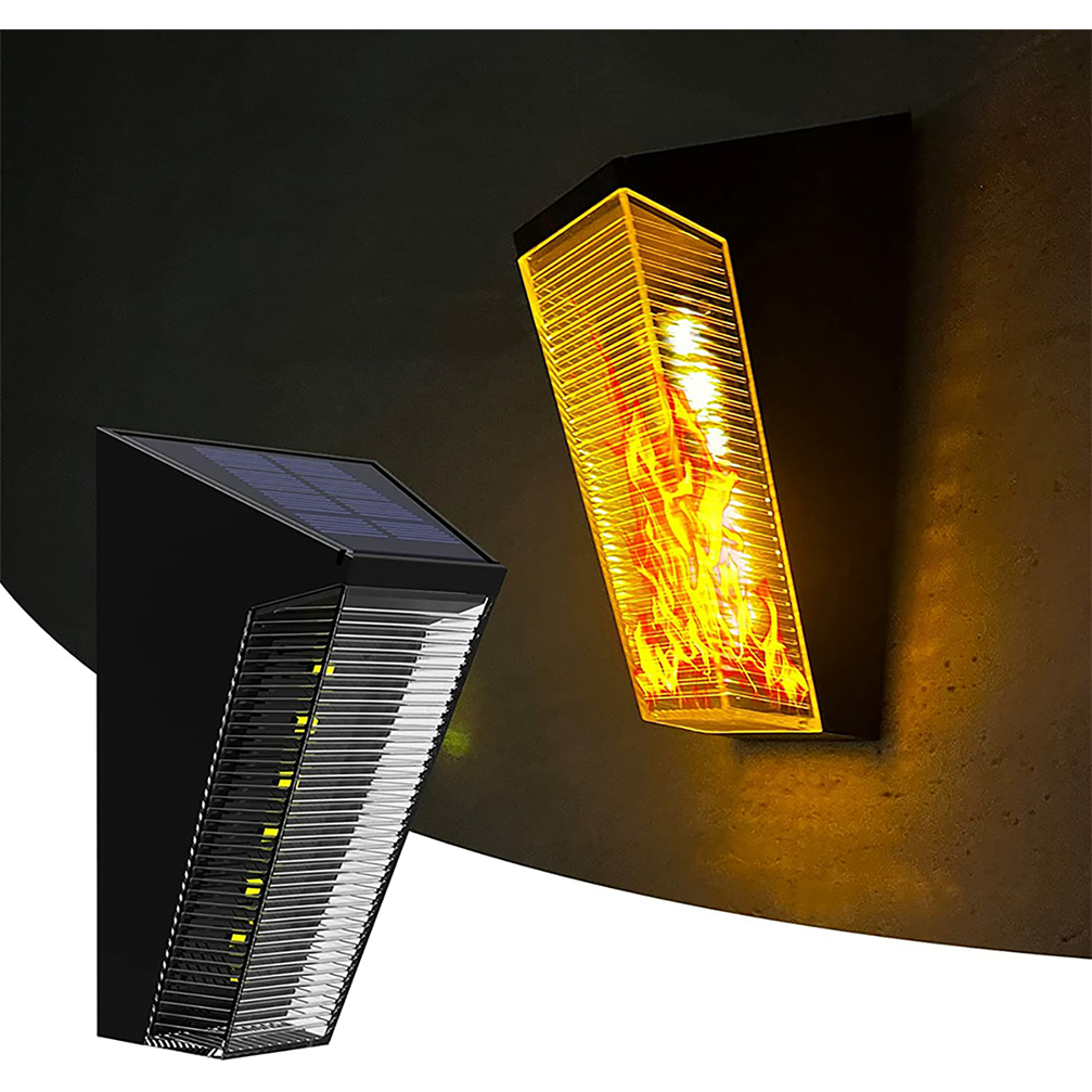 Solar wall lights Outdoor fence lights Waterproof solar stair lights