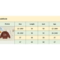 thumbnail image 4 of Bagilaanoe Toddler Baby Boy Knitted Sweater Long Sleeve Letter Embroidery Pullover 12M 18M 24M 3T 4T Kids Warm Jumpers Tops Fall Loose Knitwear, 4 of 8