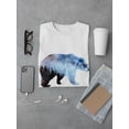 thumbnail image 3 of Amazing Watercolor Forest Bear T-Shirt Men -Image by Shutterstock, Male 3X-Large, 3 of 4