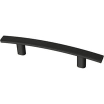 Franklin Brass P35566K-FB Flat Black Subtle Arch 3" Cabinet Drawer Pull 10 Pack