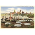 thumbnail image 2 of Art.com Oil Refinery, Skyline, Tulsa, Oklahoma Art Print, 24" x 16", 2 of 4