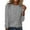 Gray, variant on T-Shirts Long Sleeve, Crew Neck Shirts for Women's Autumn Winter Casual Stripe T Shirt Top Striped | Casual for Women Green/Striped L