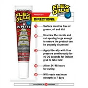 Flex Glue Mini Strong Rubberized Waterproof Adhesive, 0.6 fl oz, Clear
