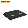 thumbnail image 3 of 3.5" Rise Rubber Threshold Ramp, Heavy-Duty 33,000LB Capacity Ramp for Doorways & Steps, Anti-Slip & Weatherproof (35.5" L x 21" W), 3 of 8