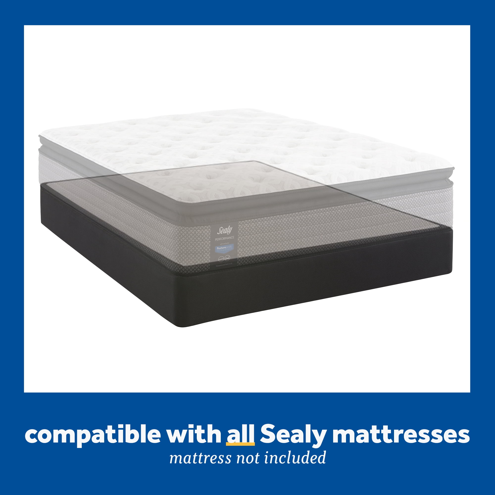 Sealy posturepedic 2024 cal king foundation