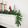 thumbnail image 2 of 9' x 12" Pre-Lit Winona Fir Artificial Christmas Garland Multi LED Lights, 2 of 6
