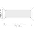 thumbnail image 2 of 3 Pcs Blank Banner, Boriyuan 2 x 6 Feet White Banner with Hanging Ropes, Empty Banner Signs for School Wedding Birthday Party DIY Painting, 2 of 8