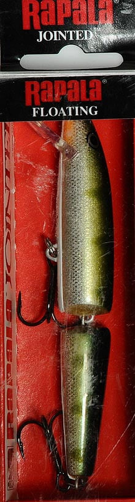 (2 pack) Rapala Jointed Minnow 11 Fishing Lure 4 3/8" 5/16oz Yellow Perch
