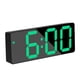thumbnail image 1 of Mirror Surface LED Digital Alarm Clock, Battery Powered Alarm Clock Modern Decoration for Home, Bedroom, Office, Novelty Birthday Gift, 1 of 5