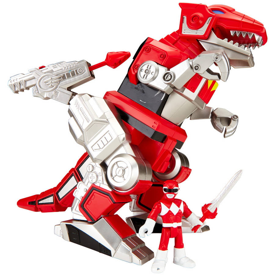 Fisher-Price Imaginext Power Rangers Red Ranger and T-Rex Zord