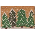 thumbnail image 1 of Rubber Backing Door Mat Funny Doormats for Christmas Trees Welcome Indoor Front Door Hallway Porch Balcony High Traffic Area Rugs Carpets, 1 of 8