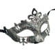 thumbnail image 1 of Qarigey Accesorios de media cara Retro Prom Masquerade Bola veneciana Fiesta Rendimiento Danza Decoración Halloween plata antigua Type3 NO3 Qarigey AP010204-01B, 1 of 6