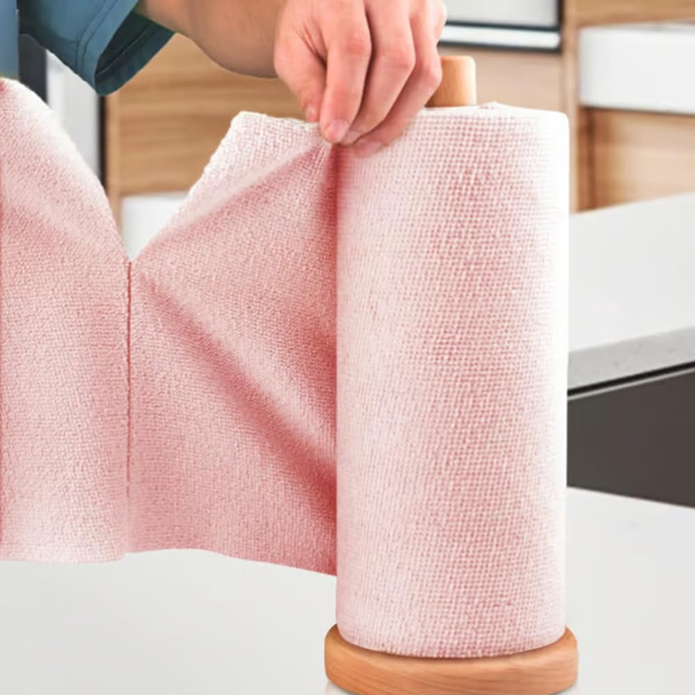 Reusable Microfiber Paper Towels Roll, 2025 New  Microfiber Paper Towels Roll, Reusable Paper Towels Washable Roll, Ultra Absorbent Dish Rags for Kitchen, Car, Dishes