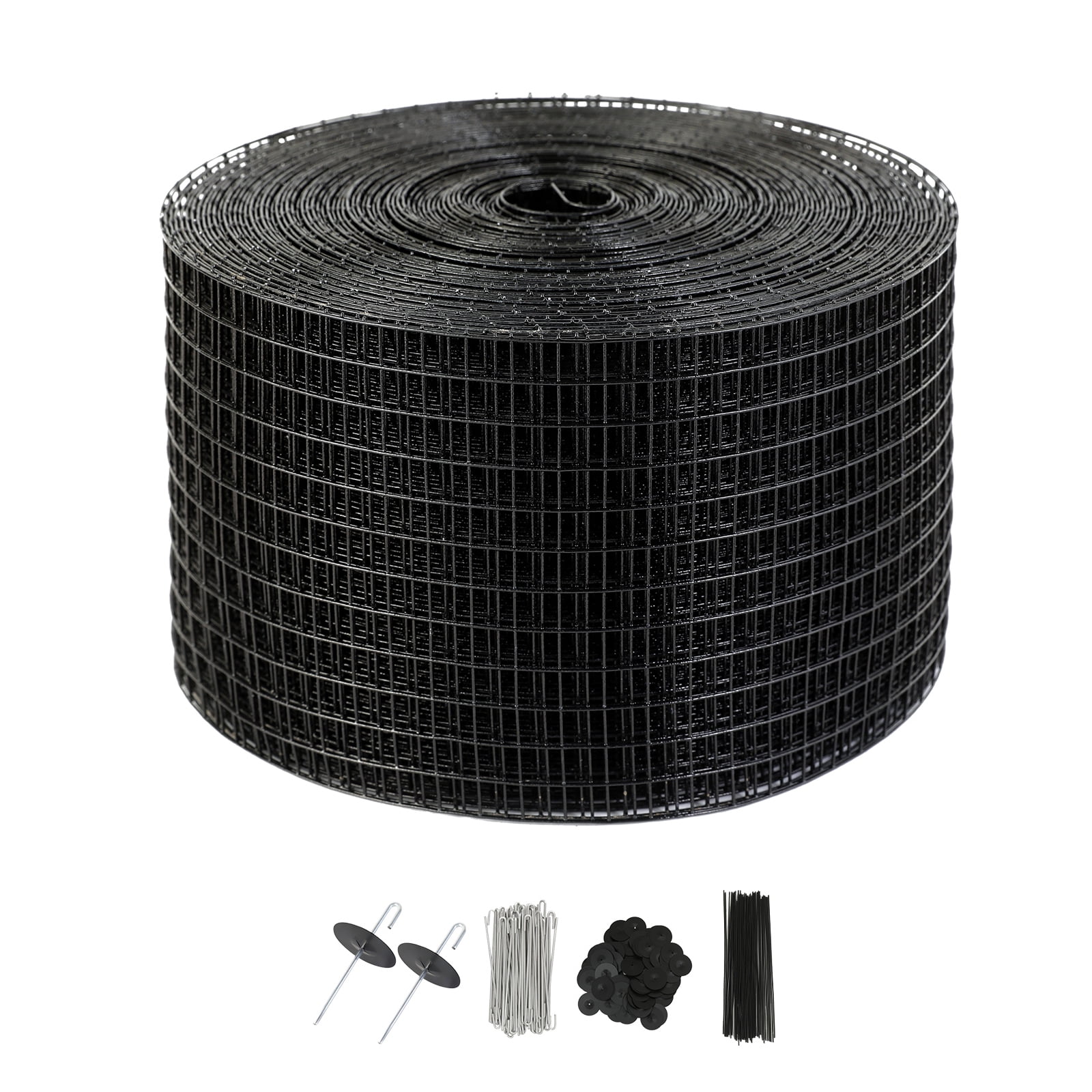 Solar Panel Critter Guard 8x100ft PVC Coated 1/2 Inch Mesh Galvanized Steel for Solar Panels Roof Protection