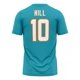 thumbnail image 2 of Playera Delfines De Miami Dolphins Tyreek Hill Turquesa, 2 of 3