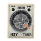 thumbnail image 1 of Temporizador de retardo H3Y-2, relé temporizador de 8 pines, 0 a 60 minutos, tipo dial, 5 A, para múltiples propósitos (24 V CC), 1 of 9