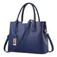thumbnail image 2 of Bolso de mano sencillo, de moda, bolso de hombro, moderno, versátil, con textura, bolso de mujer, bolso de mensajero de gran capacidad, 2 of 5