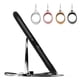 thumbnail image 2 of Seitruly Soporte de clip para teléfono celular Ligero a prueba de herrumbre Impermeable Smartphone Cuerda Anillo Hebilla Anti-caída 2 en 1 Cordón para Teléfono y Comunicación Dorado champagne, 2 of 6