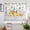 White, variant on White Daisy Kitchen Curtains Window Panels, Spring Floral Bees Elegant Pastoral Botanical Insulated Window Treatment Curtain, Grommet Curtains for Bedroom/Living Room/Bathroom, 2 Piece 27.5"Wx39"L