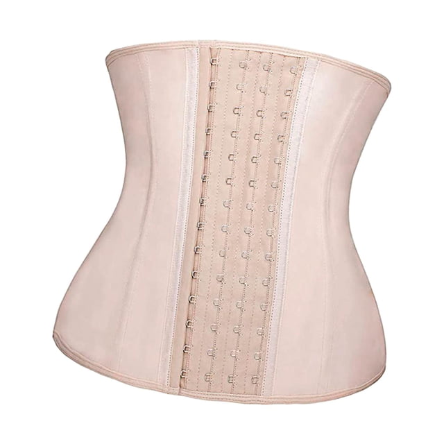 Entrenador de cintura cinturón moldeador cinturón cintura soporte látex Fitness Ab entrenador Abdominal para adultos Unisex Yoga entrenamiento ejercic Beige Yinane Cinturón de entrenamiento de cintura
