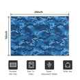 thumbnail image 5 of Blue Camo Classic Pattern Door Rugs,Washable Non Slip Door Mats Indoor,Decorative Door Mats,Entry Mat Indoor for Entrance,Bedroom,Kitchen,Bathroom,16"x24", 5 of 6