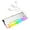 White, variant on 5V 3Pin ARGB Memory Coolers With Aluminum Body And Multiple Lighting Effects For Customs Gaming Rigs
