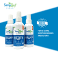 thumbnail image 4 of Simpleaf Clean All-Purpose Everyday Cleaner | Non-Toxic | Eco-Friendly | Safe for Kids and Pets | Unscented 4oz-3 pack, 4 of 5