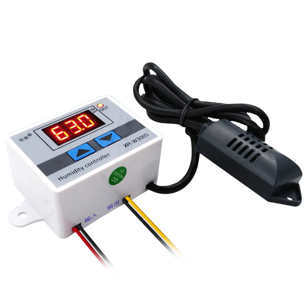 Digital Humidity Control Controller Switch Hygrostat Hygrometer Sensor Equipment