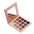 thumbnail image 2 of Cosmético de Polvo Mezclado de Brillo y Mate de de Sombra de Ojos de 16 Colores Sunnimix Paleta de sombras de ojos mate, 2 of 8