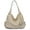 White, variant on CoCopeaunts Tote Bag for Women Hobo Shoulder Purse Large Work Commute Handbag Leather Top Handle Bag with Tassel