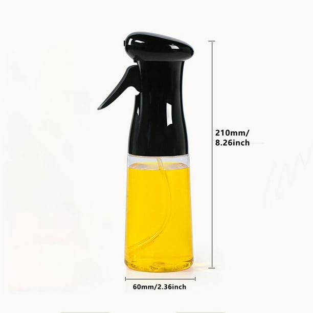 2 pièces bouteilles de pulvérisation d'huile pulvérisateur d'huile de  cuisson distributeur d'huile pulvérisateur d'huile pour la cuisson